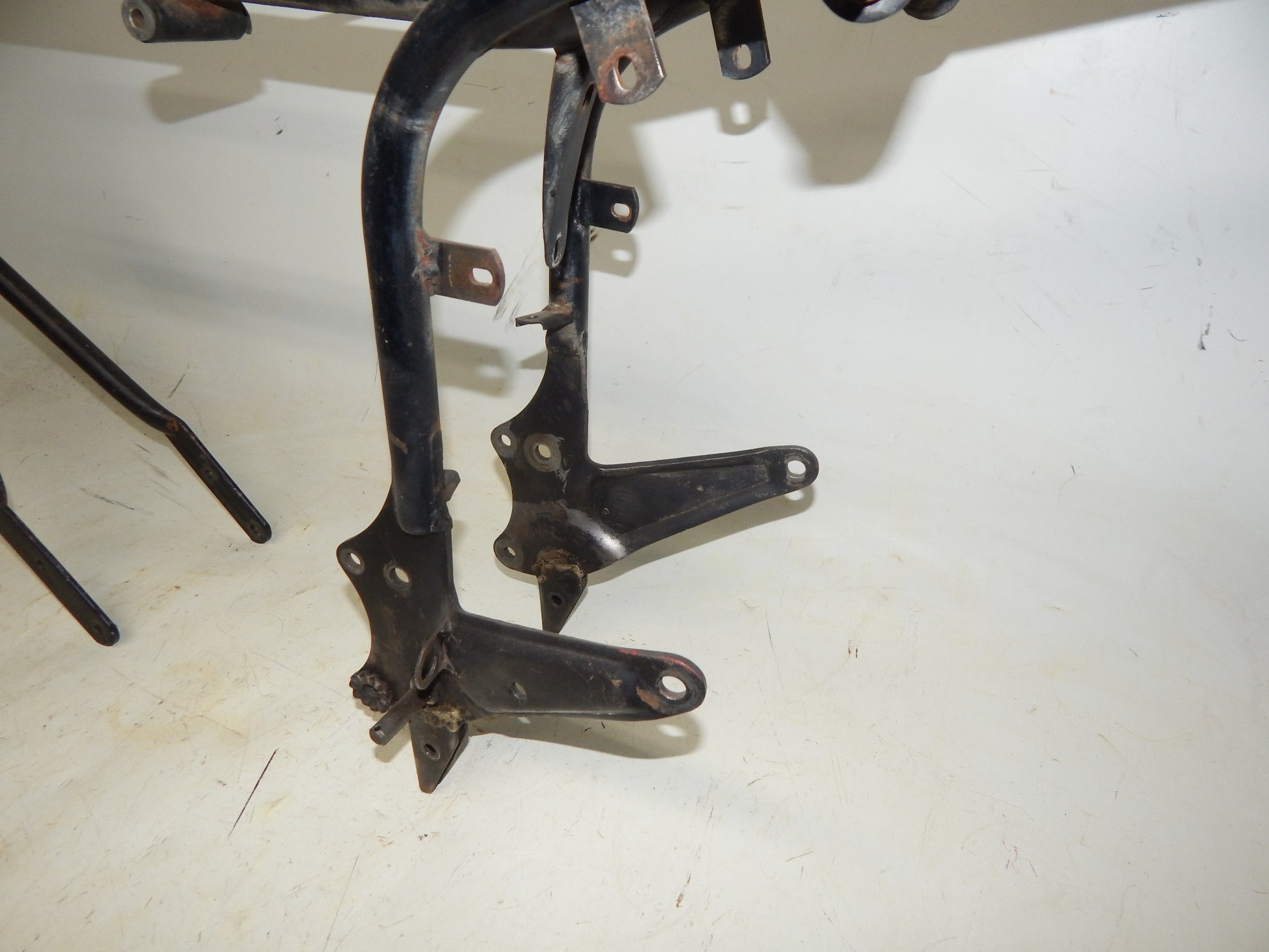 1970's GILERA GIUBILEO 125 FRAME CHASSIS VINTAGE MOTORCYCLE ITALY - MotoRaider