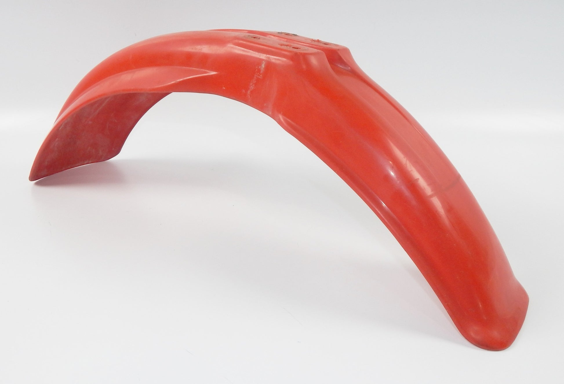 HONDA 61100-KS6-0000 1991 CR500 CR250 RED FRONT FENDER MUD GUARD - MotoRaider