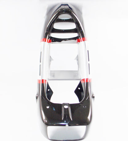 NOS CAGIVA 1986 ALETTA ORO 125 S2 ELECTRIC WHITE/BLACK FRONT FAIRING 800052303 - MotoRaider