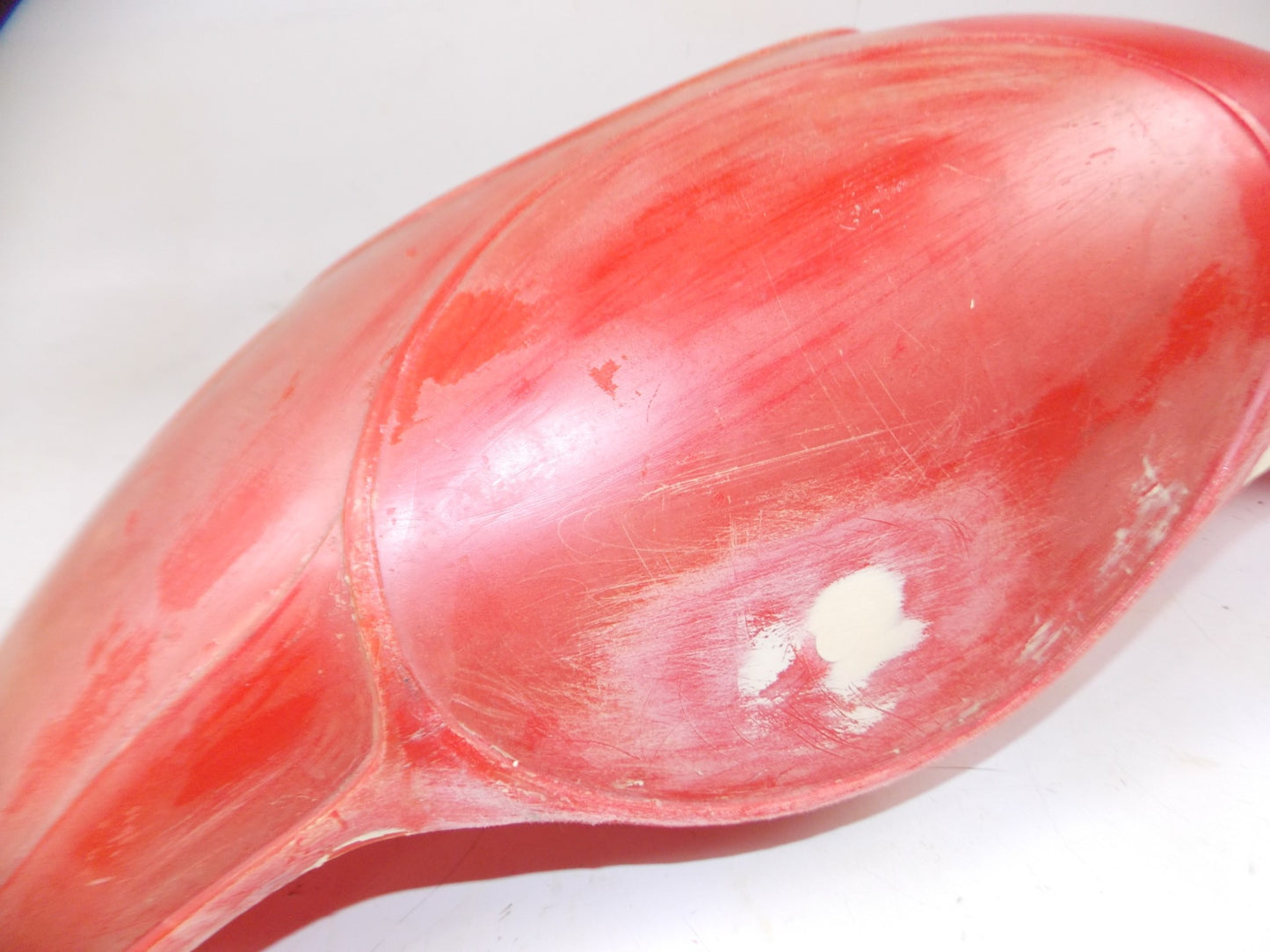 BETA VINTAGE MOTOCYCLE RED MOTOCROSS REAR FENDER 1979 250 L=30" W=91/2" - MotoRaider