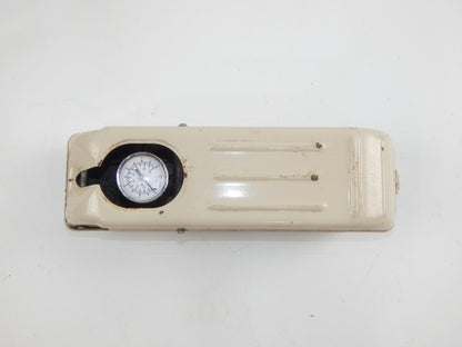 VINTAGE AIR FOOT MANUAL PUMP AUTOMOTIVE MOTORCYCLES CYCLES INFLATABLE METAL BODY - MotoRaider