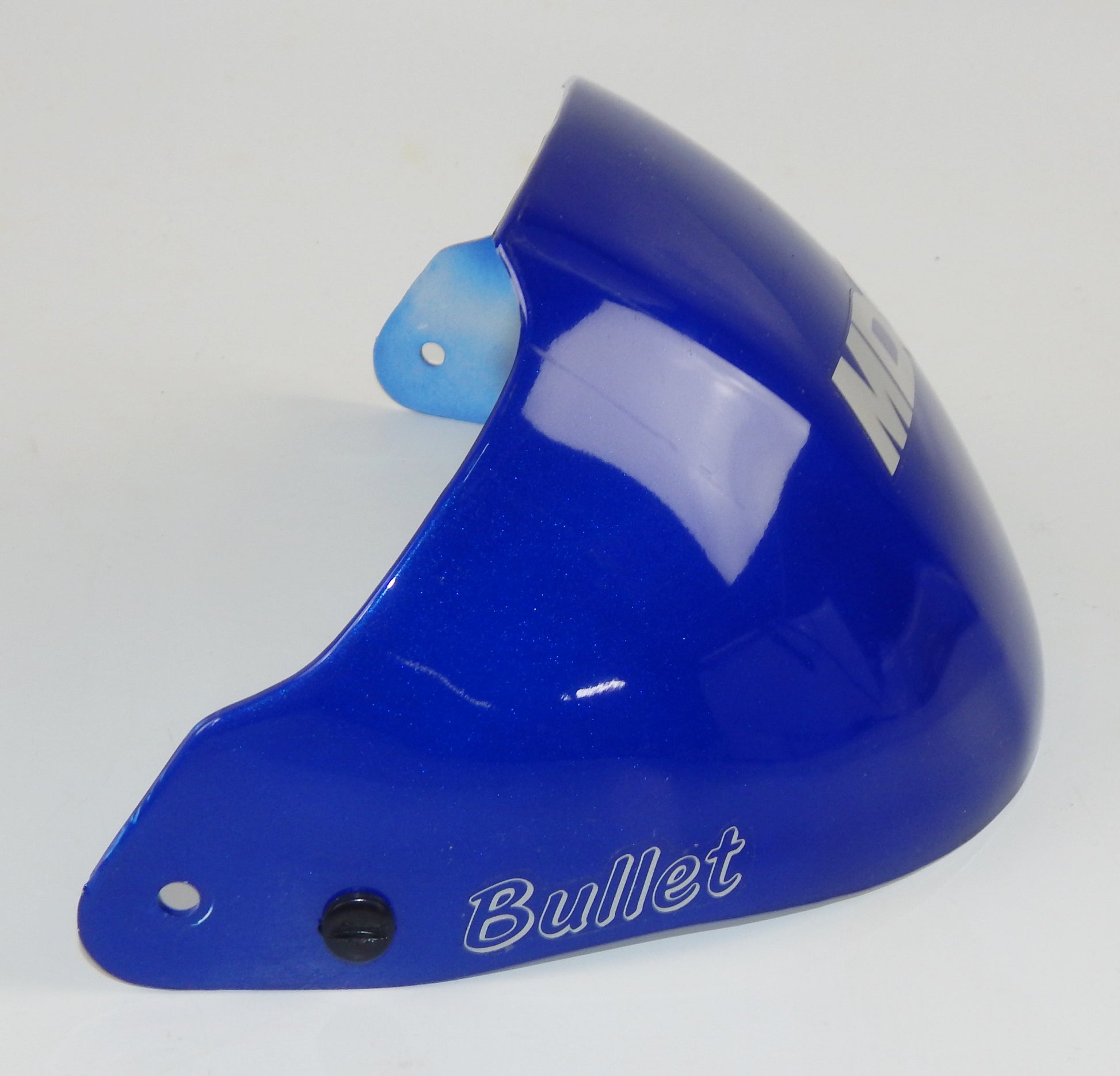 MOTORCYCLE HELMET SHIELD CLEAR V-RIDE/1 SUN VISOR LIGHT BLUE MDS AGV BULLET E220 - MotoRaider