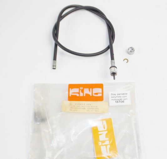 KING TACHOMETER CABLE CAGIVA 125 SXT-ALETTA ROSSA 800034882 | 06.23 011 - MotoRaider