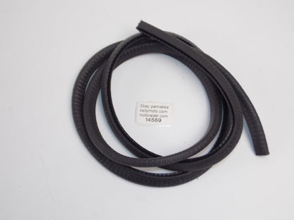 OEM LAVERDA WIND SHIELD SCREEN FAIRING RUBBER EDGE PROTECTOR L=64" - MotoRaider
