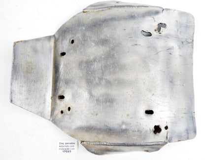 VINTAGE MOTORCYCLES ENGINE FRAME PROTECTOR SKID PLATES 13.5"x12.5" ENDURO CROSS - MotoRaider