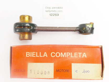 OEM MORINI FRANCO CONNECTING ROD + PIN + ROLLER BEARING 110008 C100 - MotoRaider