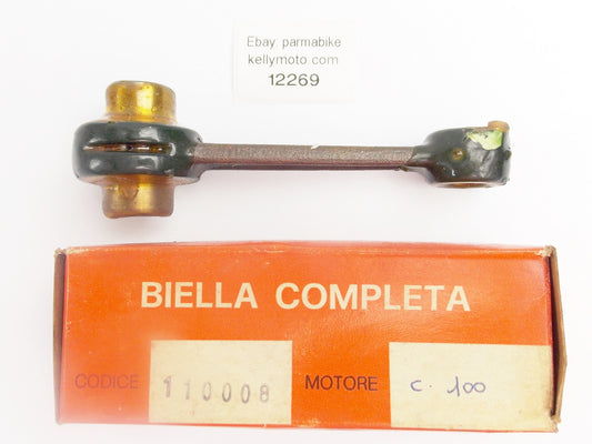 OEM MORINI FRANCO CONNECTING ROD + PIN + ROLLER BEARING 110008 C100 - MotoRaider