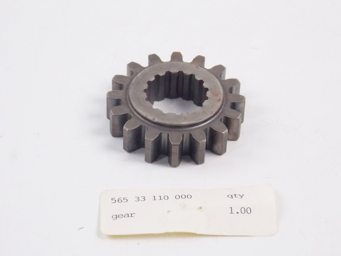 NOS 1985-86 KTM 500 CROSS/ENDURO TRANSMISSION 2ND GEAR MAINSHAFT 16T 56533110000 - MotoRaider