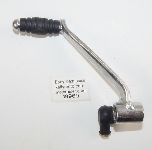 VINTAGE MOTORCYCLE GEAR SHIFTER LEVER PEDAL L=110mm HOLE D=12mm SUZUKI YAMAHA - MotoRaider