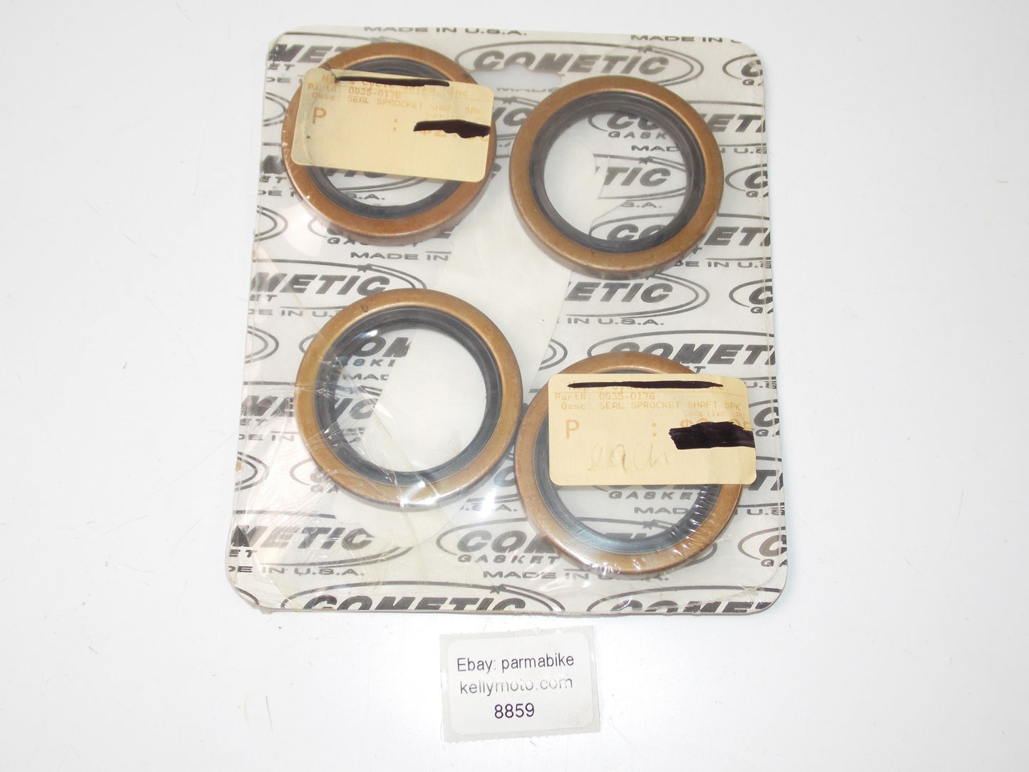 NOS COMETIC HARLEY DAVIDSON 1970-1998 FXR/FLT ENGINE SHAFT SEAL SET 0935-0176 - MotoRaider