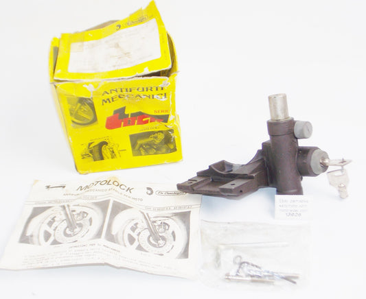 1980's MOTOLOCK D5 ANTITHEFT LOCK BMW 1985 R65 R80 R80RT COD.82.00157.0.9 - MotoRaider