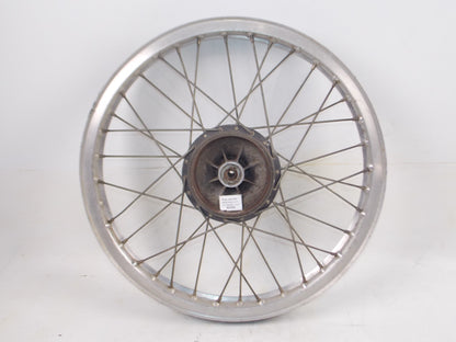 1970's HUSQVARNA 21" FRONT WHEEL AKRONT RIM SPOKES HUB VINTAGE MOTOCROSS ENDURO - MotoRaider
