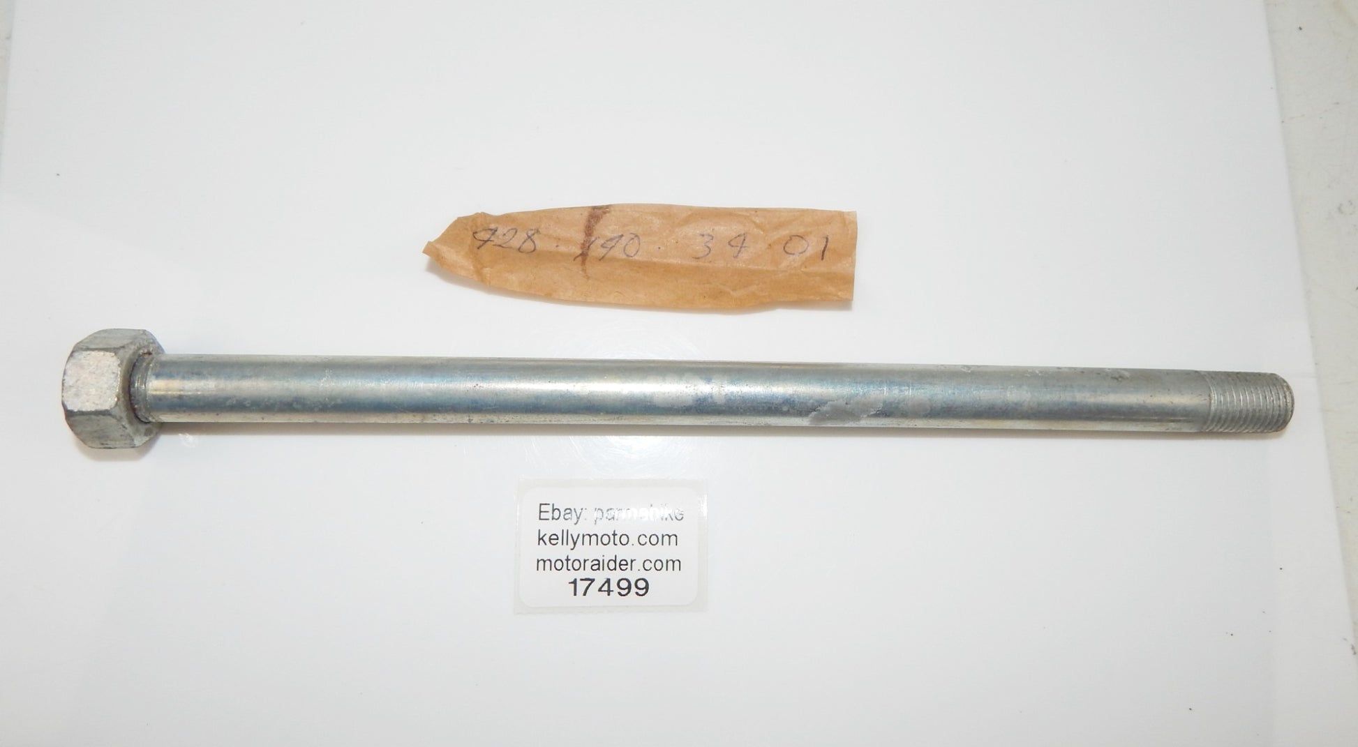 OEM SACHS HERCULES DKW FRAME CHASSIS SWINGARM PIN BOLT AXLE VINTAGE 9281-903-401 - MotoRaider