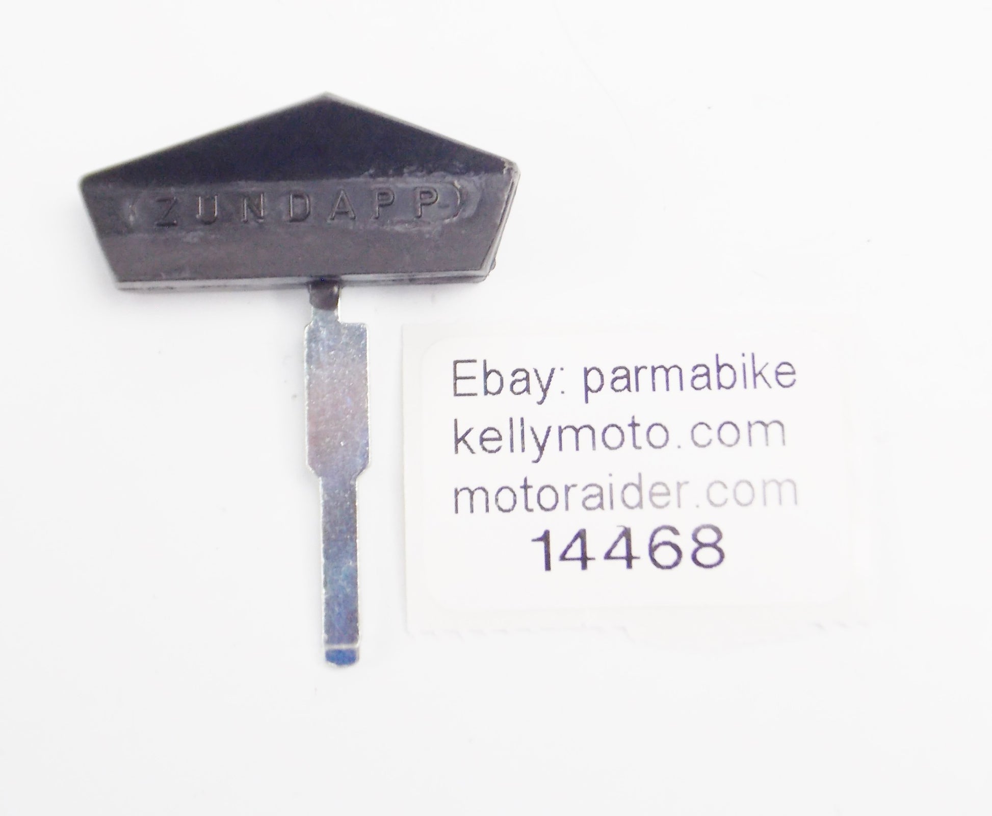 NOS OEM LAVERDA ZUNDAPP HEADLIGTH KEY - MotoRaider