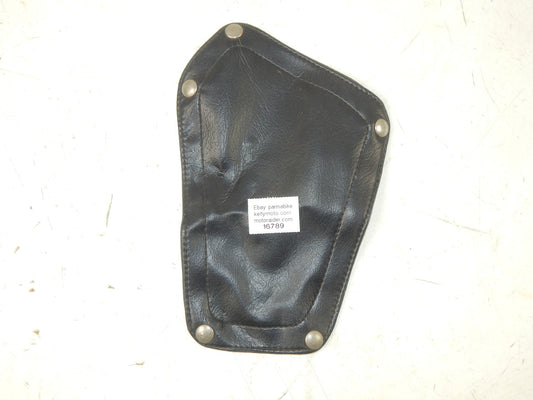 VINTAGE FAIRING SIDE POCKET BOX COVER SYNTHETIC LEATHER SNAP ON COVER YAMAHA BMW - MotoRaider