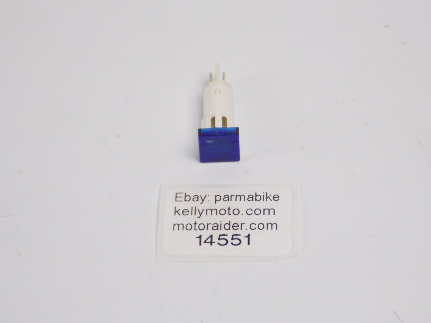 OEM LAVERDA ZUNDAPP LZ 125 175 DASHBOARD BLUE HIGH BEAM WARNING LIGHT 71320081 - MotoRaider