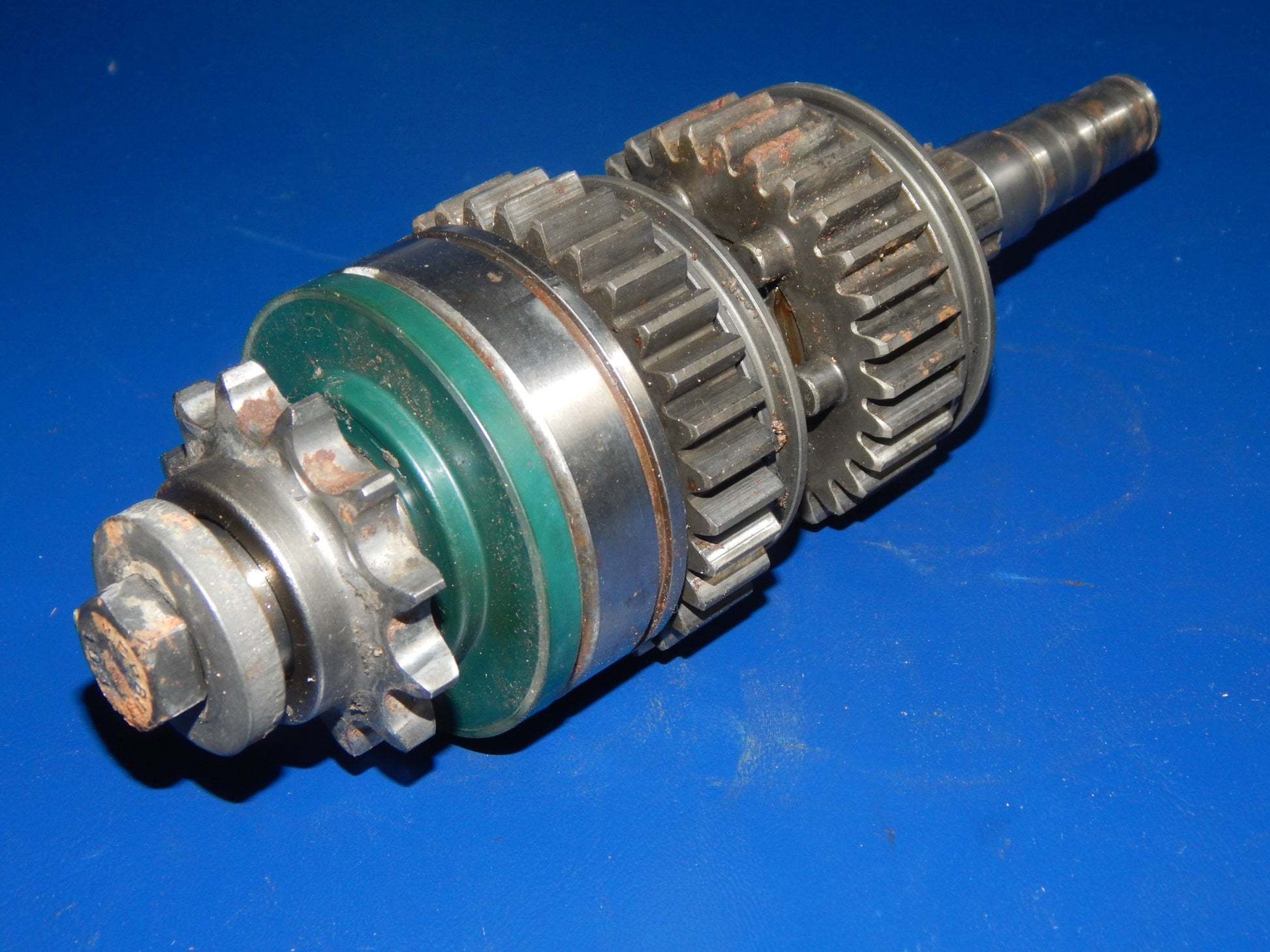 1975-76 HERCULES ENGINE TRANSMISSION MAIN SHAFT 12T COUNTER SPROCKET SACHS DKW - MotoRaider