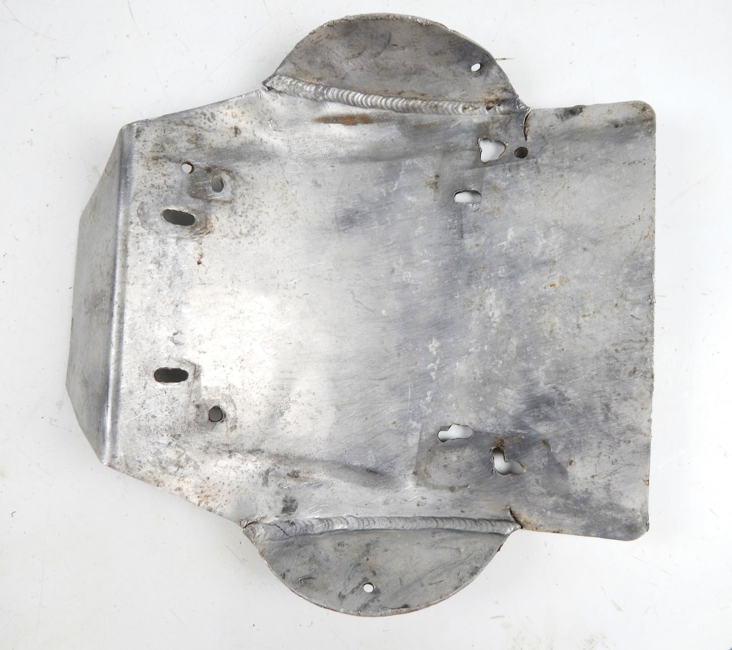 VINTAGE MOTORCYCLES ENGINE FRAME PROTECTOR SKID PLATES 13.5"x12.5" ENDURO CROSS - MotoRaider