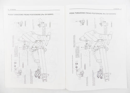 2005 SUZUKI SV 1000/S SUPPLEMENTARY SERVICE MANUAL ITALIAN #99501-39560-01B - MotoRaider
