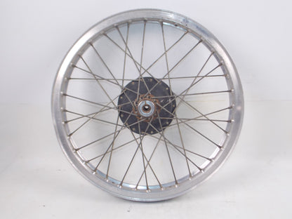 1970's HUSQVARNA 21" FRONT WHEEL AKRONT RIM SPOKES HUB VINTAGE MOTOCROSS ENDURO - MotoRaider