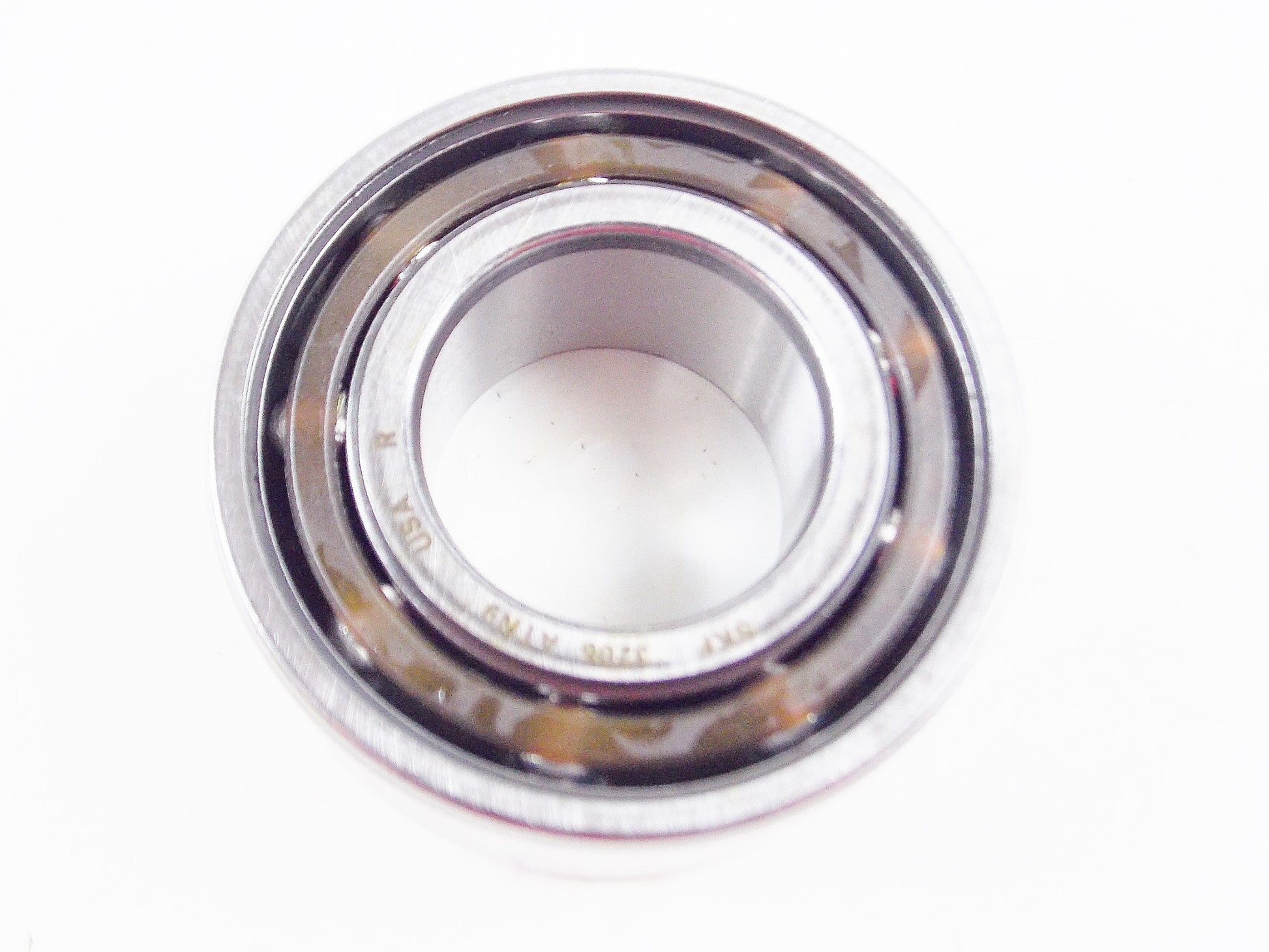 SKF 3206 ATN9 ANGULAR CONTACT BALL BEARING, DOUBLE ROW D 30x62x23.8mm motorcycle - MotoRaider