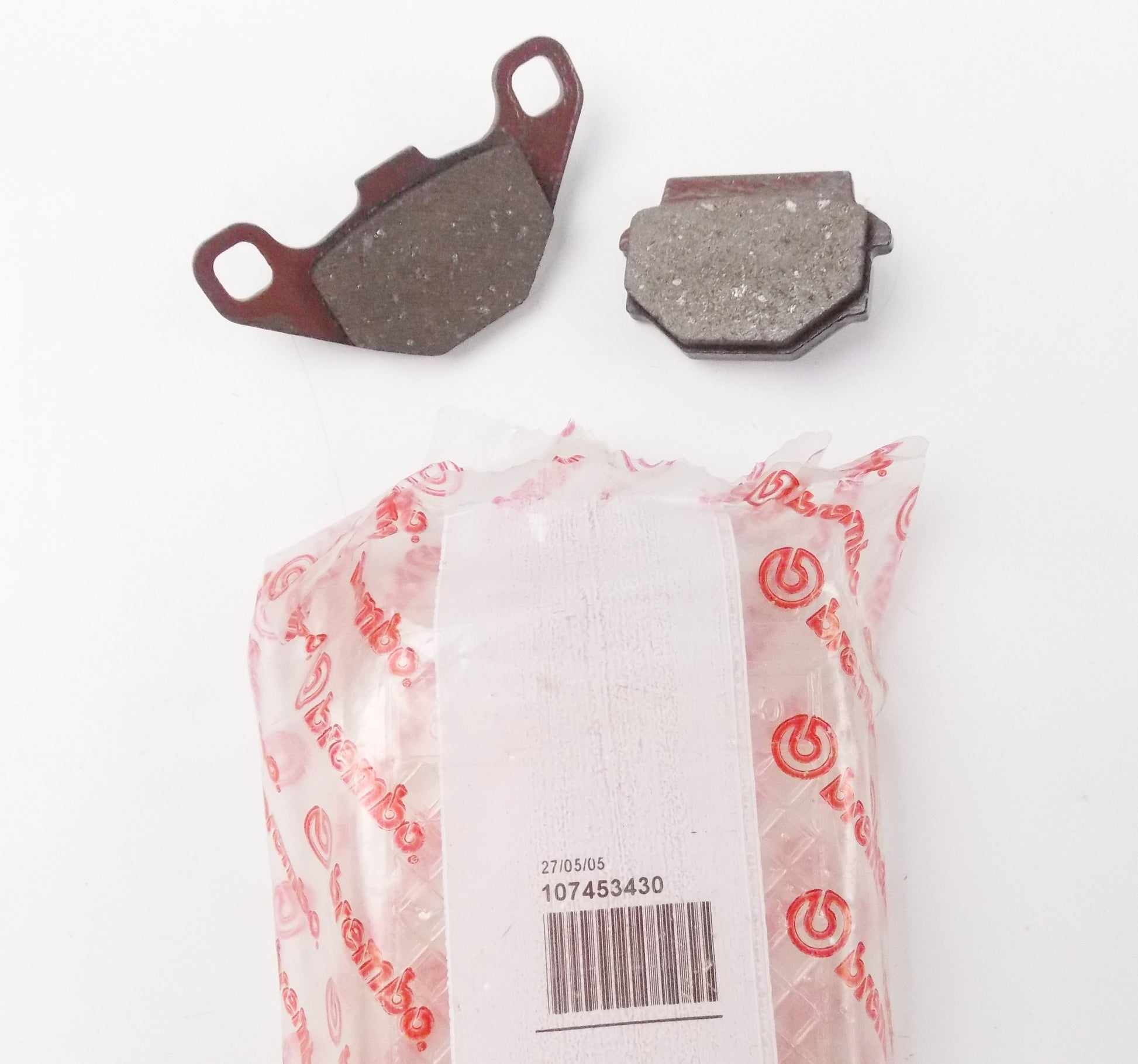 NOS OEM KTM 1988-1993 MX 125 REAR WHEEL BRAKE PAD SET BREMBO - MotoRaider
