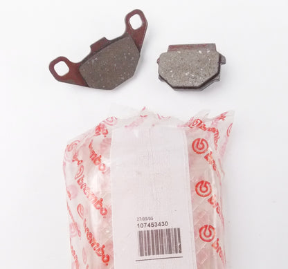 NOS OEM KTM 1988-1993 MX 125 REAR WHEEL BRAKE PAD SET BREMBO - MotoRaider