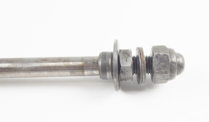VINTAGE SCOOTER 1960 LAMBRETTA LI 150 FRONT WHEEL AXLE SPACERS WASHERS PIN BOLT - MotoRaider