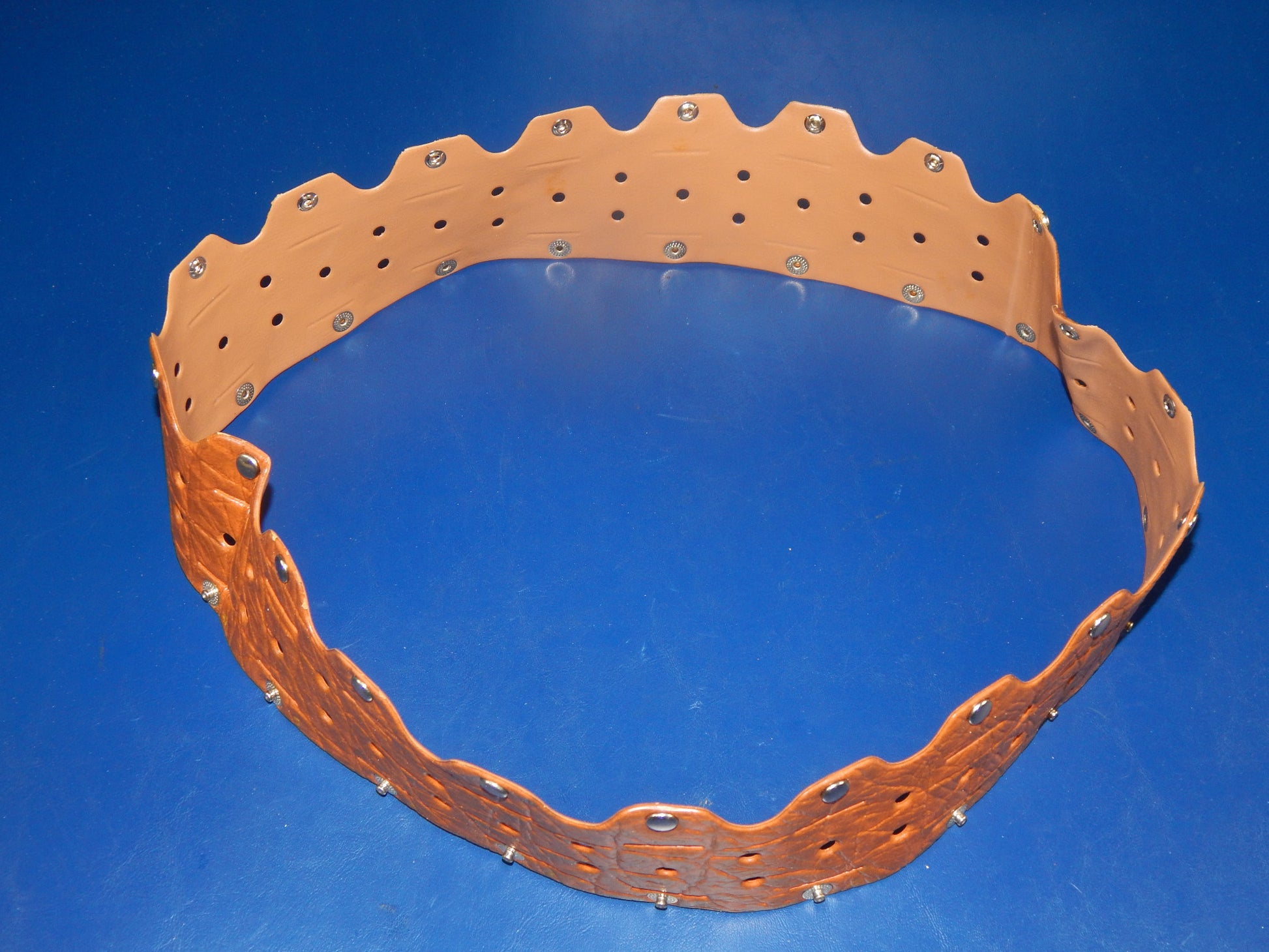 NOS 1970's STEERING WHEEL COVER BROWN VINYL L=39.5" 100cm FIAT LANCIA ALFA MG - MotoRaider