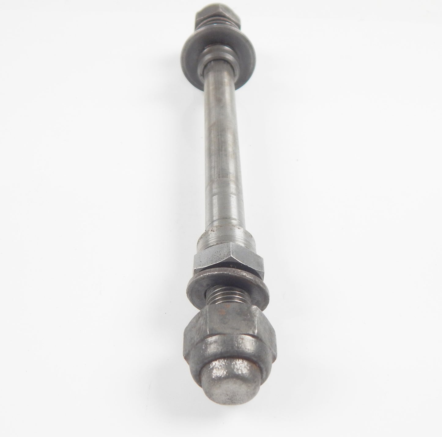 VINTAGE SCOOTER 1960 LAMBRETTA LI 150 FRONT WHEEL AXLE SPACERS WASHERS PIN BOLT - MotoRaider