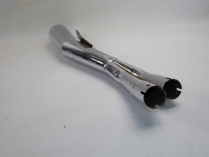 DECIBEL 2 IN 1 RH CHROME EXHAUST MUFFLER SUZUKI GSX1100 INLET D=41mm - MotoRaider