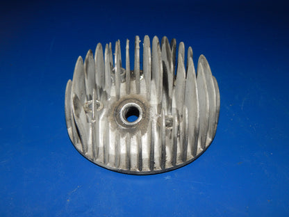 VESPA ENGINE MOTOR CYLINDER HEAD STAMPED "D.R" VINTAGE SCOOTER ITALY - MotoRaider