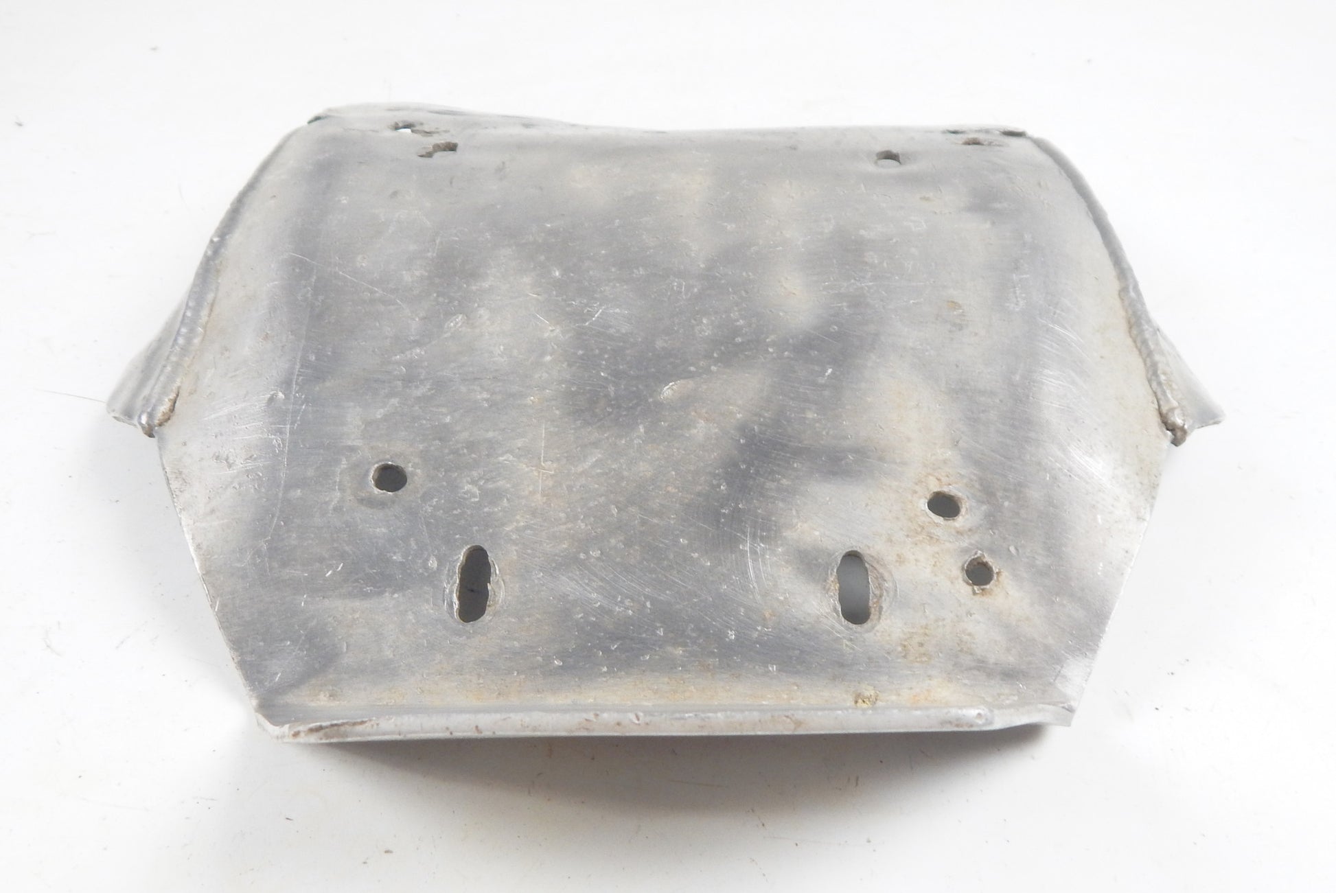 VINTAGE MOTORCYCLES ENGINE FRAME PROTECTOR SKID PLATES 13.5"x12.5" ENDURO CROSS - MotoRaider