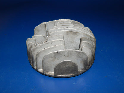 VESPA ENGINE MOTOR CYLINDER HEAD STAMPED "D.R" VINTAGE SCOOTER ITALY - MotoRaider