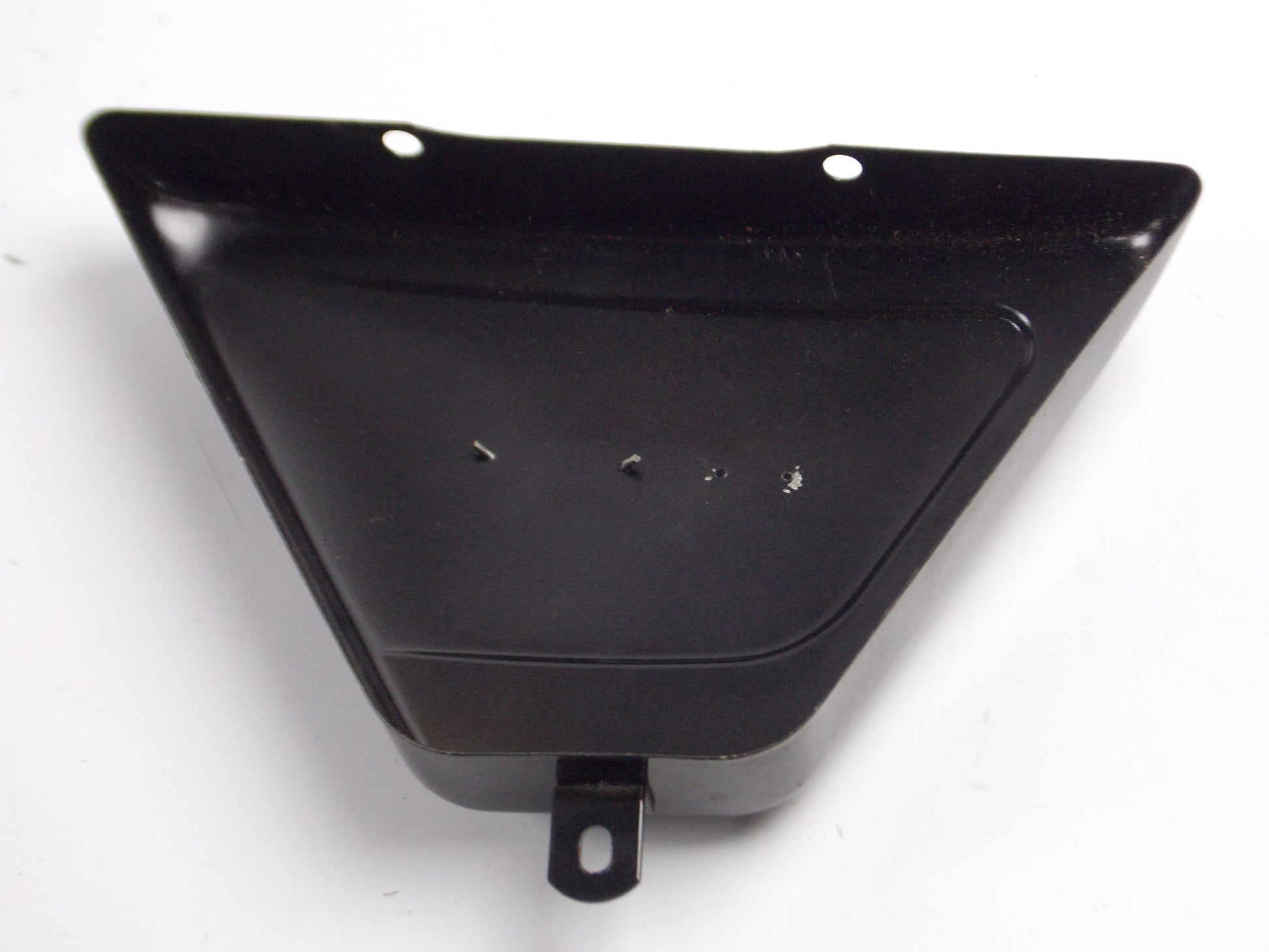 NOS OEM LAVERDA LZ 125 175 LEFT SIDE FRAME COVER PANEL BLACK 61706050 61 706 050 - MotoRaider