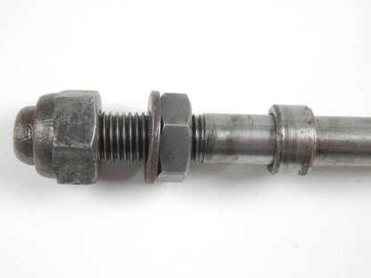 VINTAGE SCOOTER 1960 LAMBRETTA LI 150 FRONT WHEEL AXLE SPACERS WASHERS PIN BOLT - MotoRaider