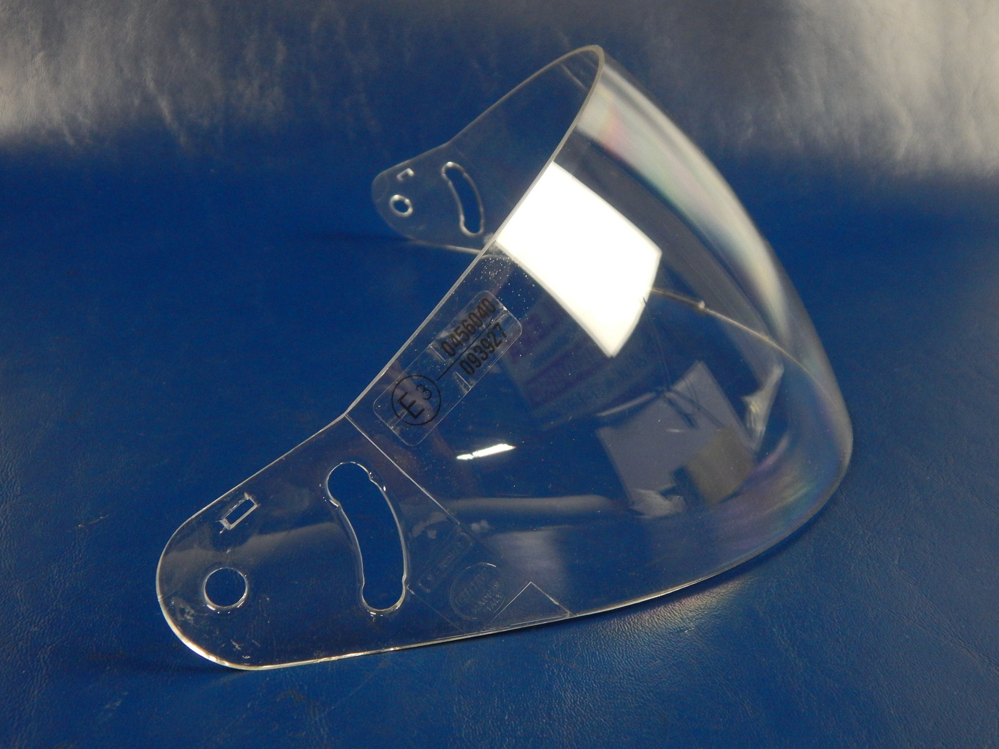 MOTORCYCLE HELMET SHIELD CLEAR V-RIDE/1 SUN VISOR LIGHT BLUE MDS AGV BULLET E220 - MotoRaider