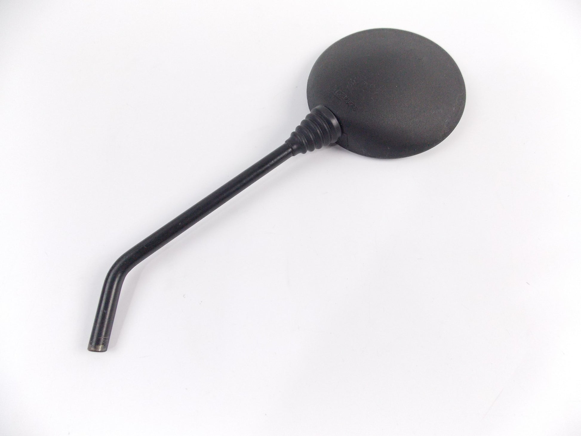 NOS OEM ORION MOTORCYCLES LEFT ROUND MIRROR LENGTH=8" THREAD=10mm E3 40666 - MotoRaider