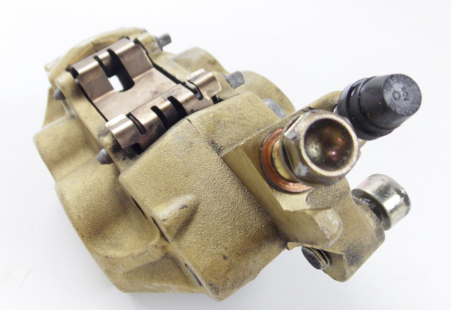 OEM 1998 DUCATI 750 FRONT WHEEL LEFT BRAKE CALIPER BREMBO - MotoRaider
