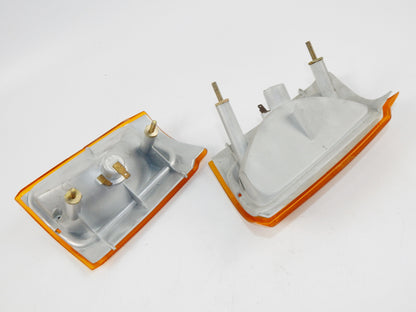 NOS 1970's CHRYSLER HORIZON FRONT TURN SIGNAL RH LH AMBER SEIMA 10542701 - MotoRaider