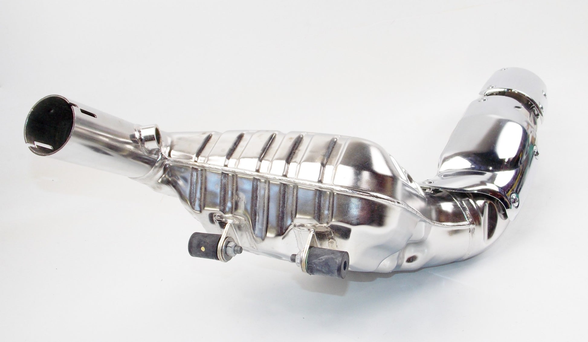 NOS OEM BMW 1994-06 R1100GS EXHAUST MUFFLER PIPE CATALYTIC CATALYST 18321341732 - MotoRaider