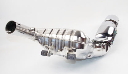 NOS OEM BMW 1994-06 R1100GS EXHAUST MUFFLER PIPE CATALYTIC CATALYST 18321341732 - MotoRaider