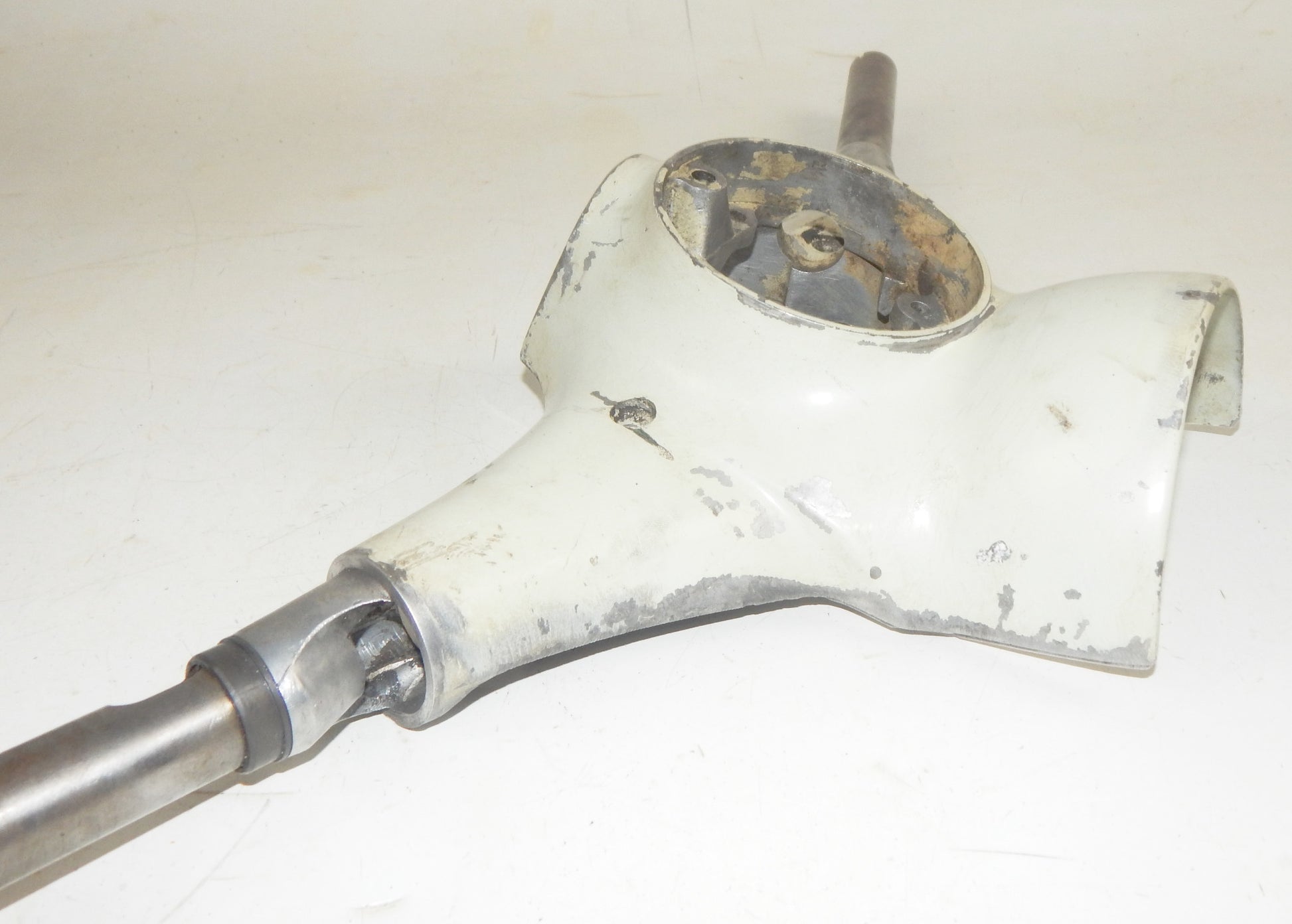 1960 LAMBRETTA LI 150 HEADLIGHT HANDLEBAR TOP COVER TUBES 19-06-1090 VINTAGE - MotoRaider