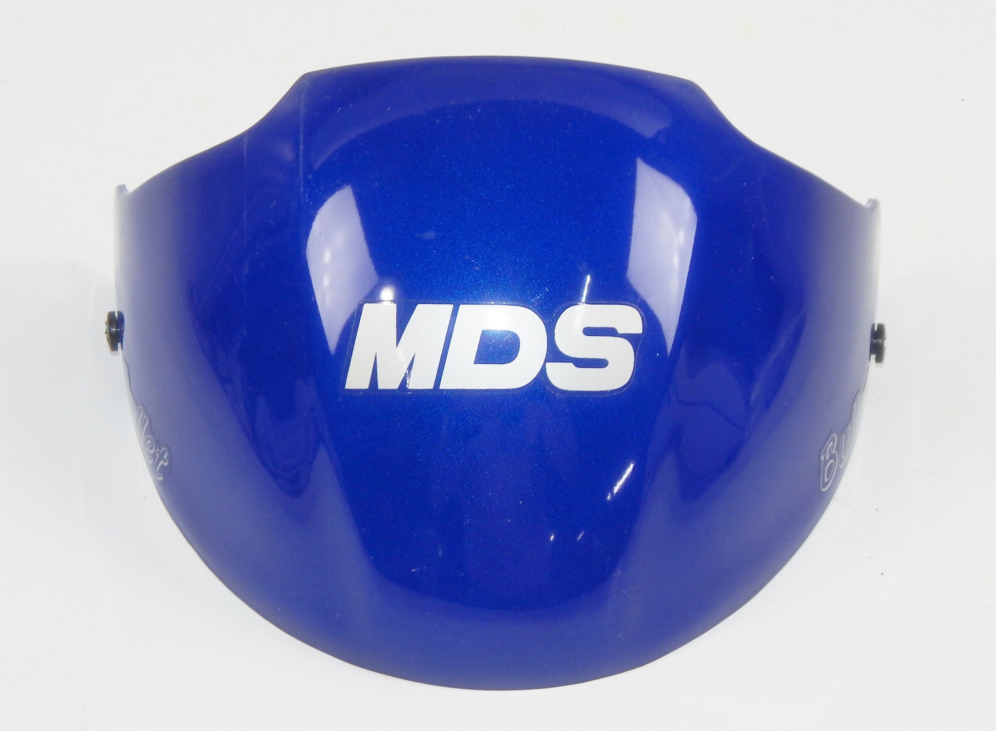MOTORCYCLE HELMET SHIELD CLEAR V-RIDE/1 SUN VISOR LIGHT BLUE MDS AGV BULLET E220 - MotoRaider
