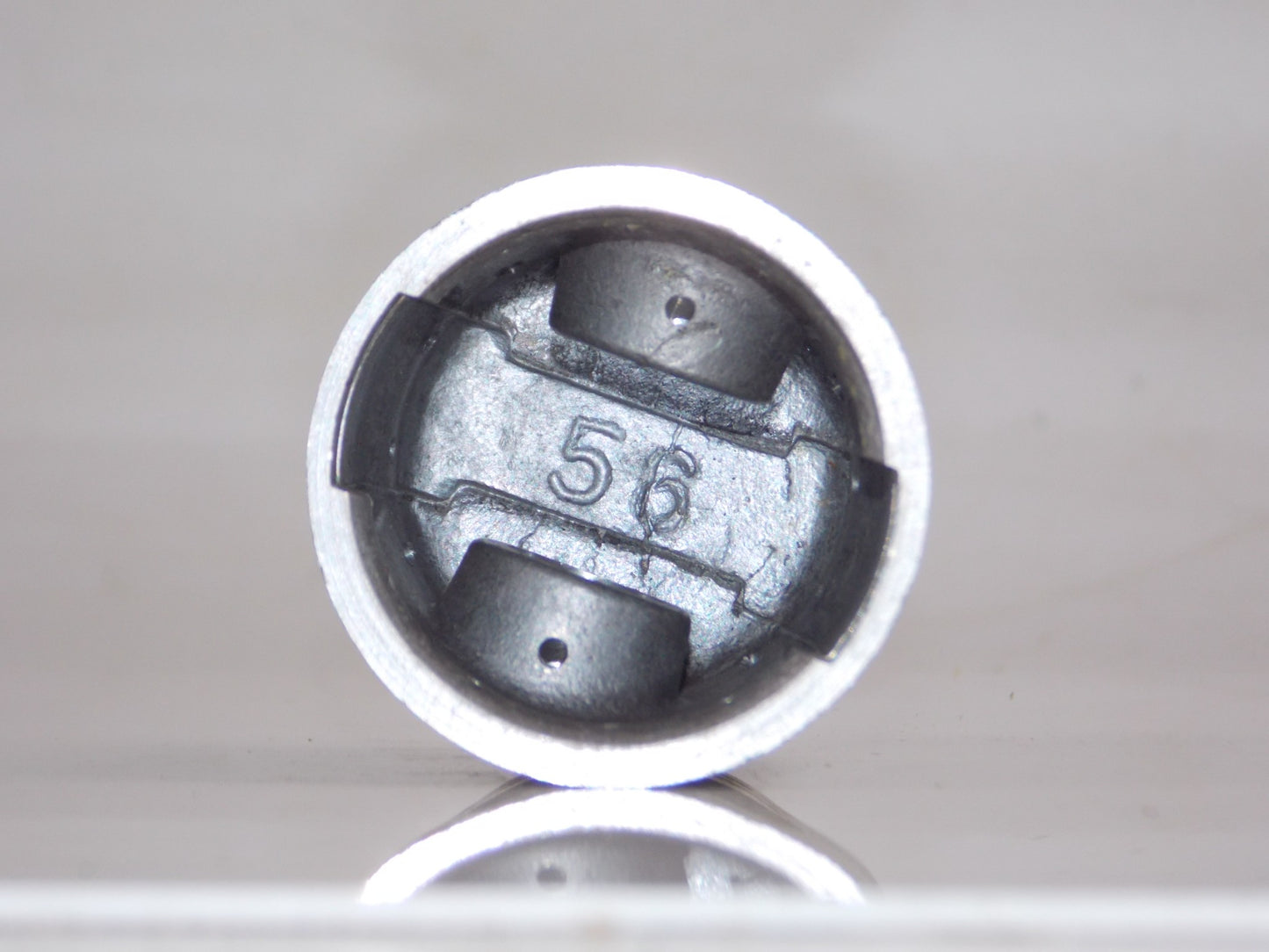 NOS DINAMIN 56 PISTON 46.8MM+13.5MM PIN+RINGS+CIRCLIPS VINTAGE ITALY #16236 - MotoRaider
