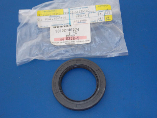NOS YAMAHA 1983-1995 YTM200/225 YFM200/225 YFU1 YFB250 OIL SEAL  93102-46274 - MotoRaider