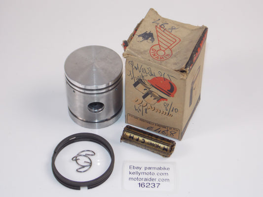 NOS DINAMIN 56 LAVERDA 75 SPORT PISTON 46.8MM+13.5MM+RING+CIRCLIP VINTAGE #16237 - MotoRaider