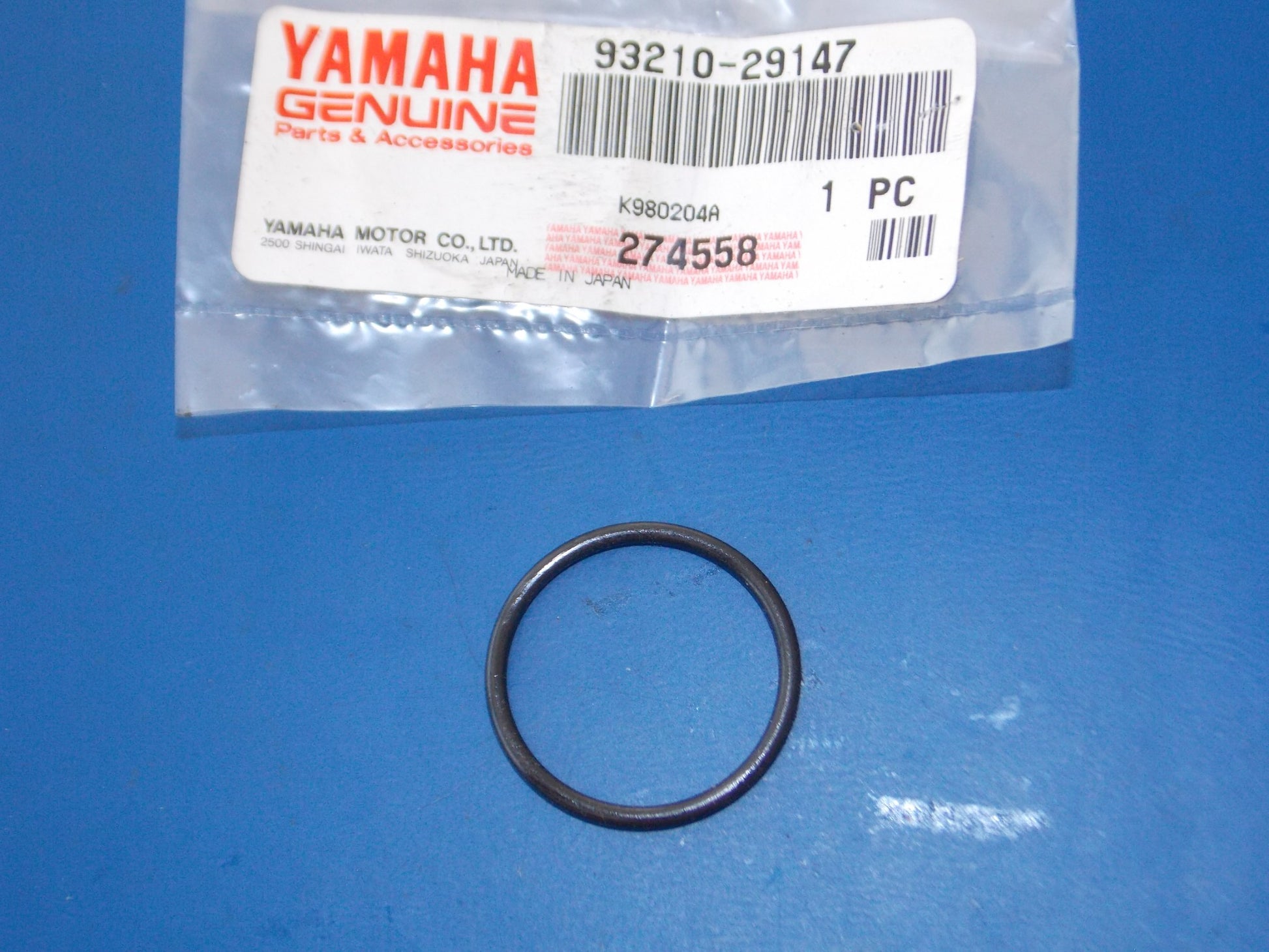 NOS YAMAHA 1970-2006 R5 D57 RD250/350/400  RZ350 YFM350 O-RING  93210-29147 - MotoRaider