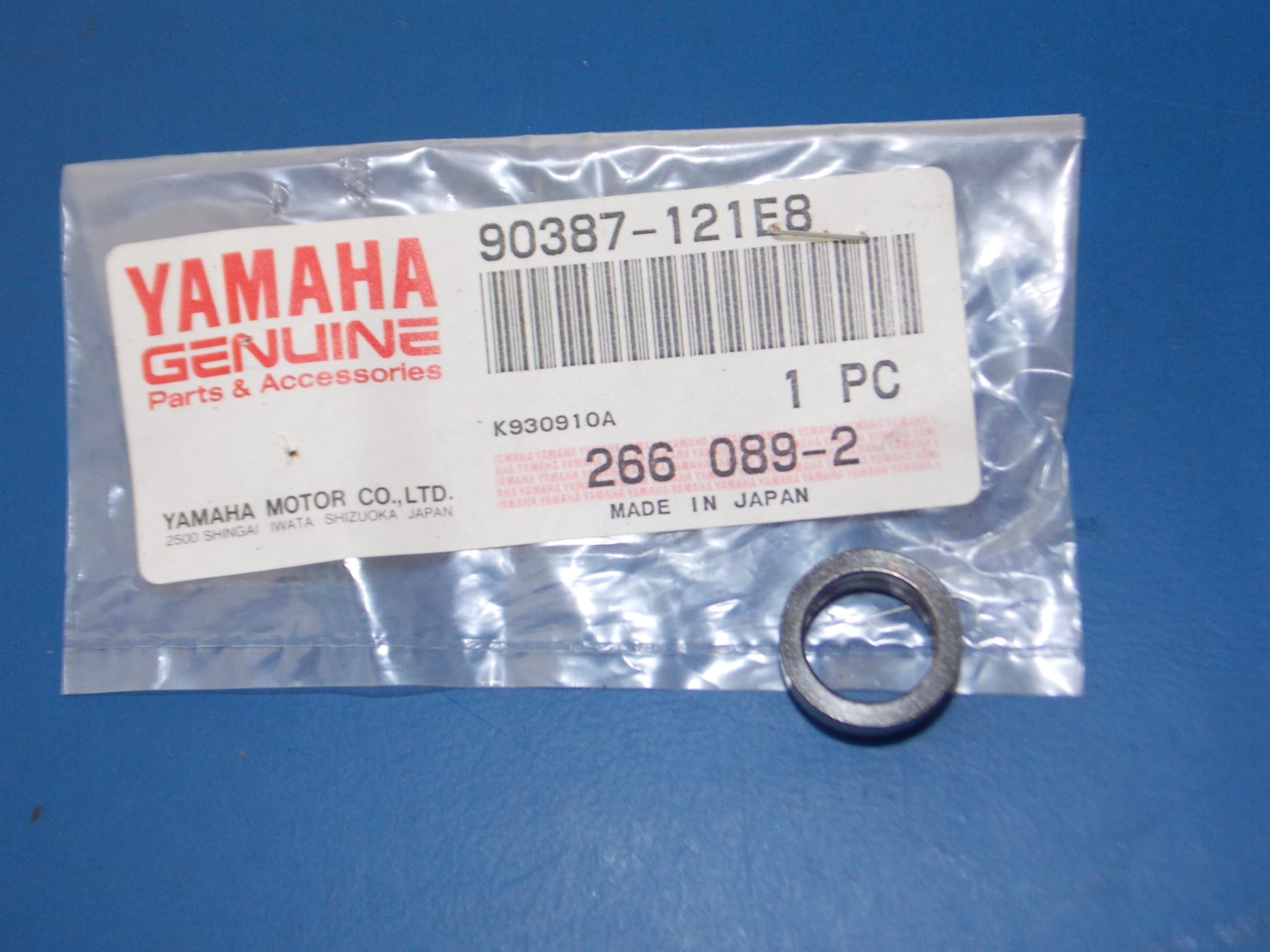 NOS YAMAHA 1981-2021 YZ465/490/125/250 IT490 TT600 VK540  COLLAR  90387-121E8 - MotoRaider
