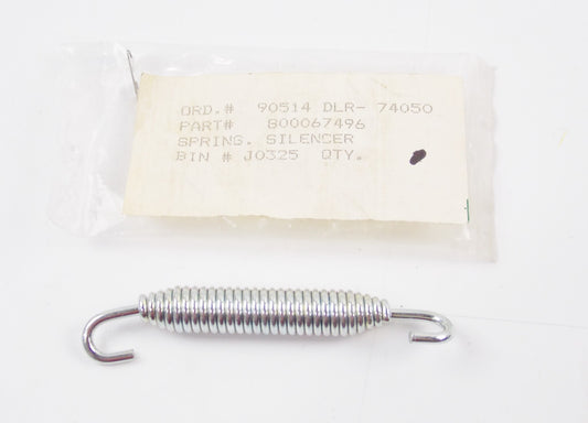 NOS HUSQVARNA 1992-94 TE-TC610 1990 TE350 1995 TE410 SPRING SILENCER 800067496 - MotoRaider
